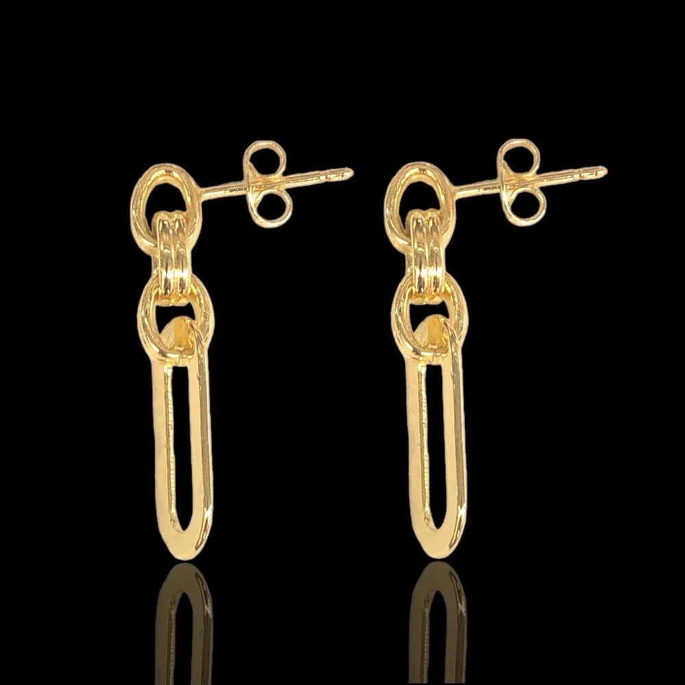 Elegant Gold Drop Earrings